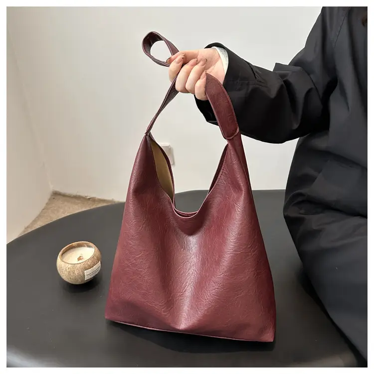 Vintage Brown Leather Shoulder Bag for Women — feature 16