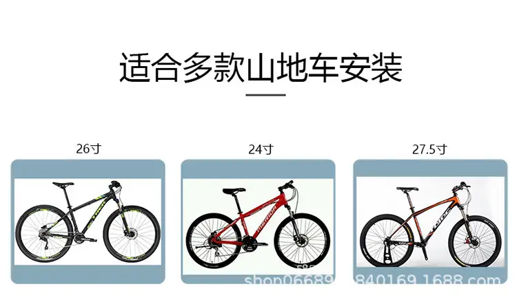Bicycle Front Child Seat Mountain Bike Baby Seat Safety Cushion Quick Release Removal Outdoor Parent-Child Rack — feature 7