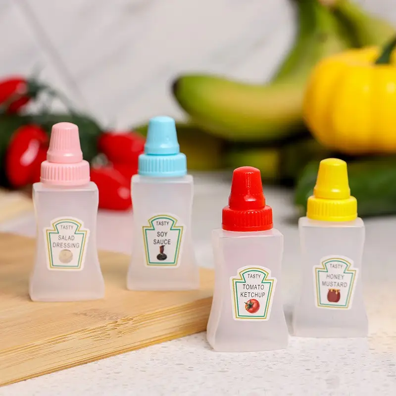 Mini Portable Sauce Bottle Set of 2 - Image 4