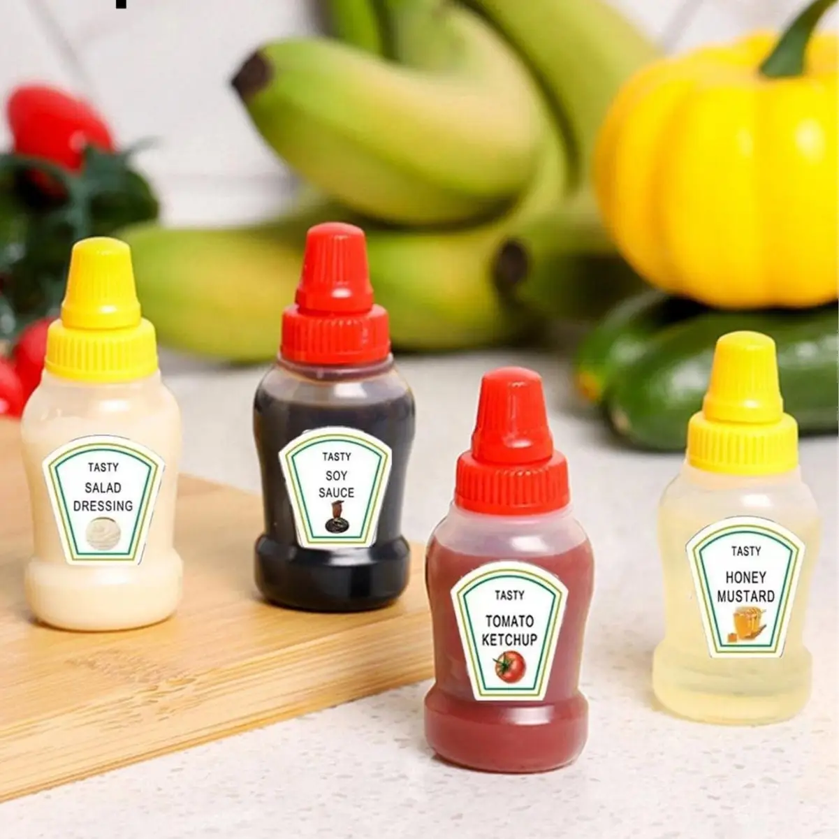 Mini Portable Sauce Bottle Set of 2 - Image 6