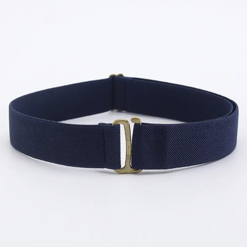 Adjustable Elastic Belt for Men Women Navy All Match - Image 10