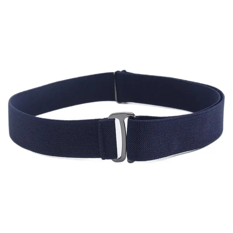 Adjustable Elastic Belt for Men Women Navy All Match - Image 12