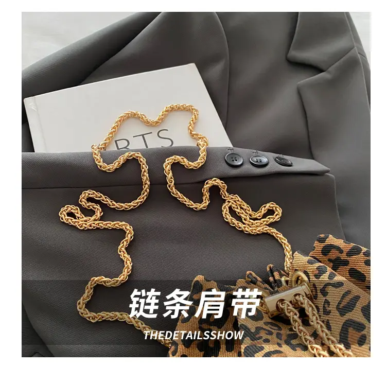 Leopard Print Bucket Bags Women's Crossbody Shoulder Bag — feature 5