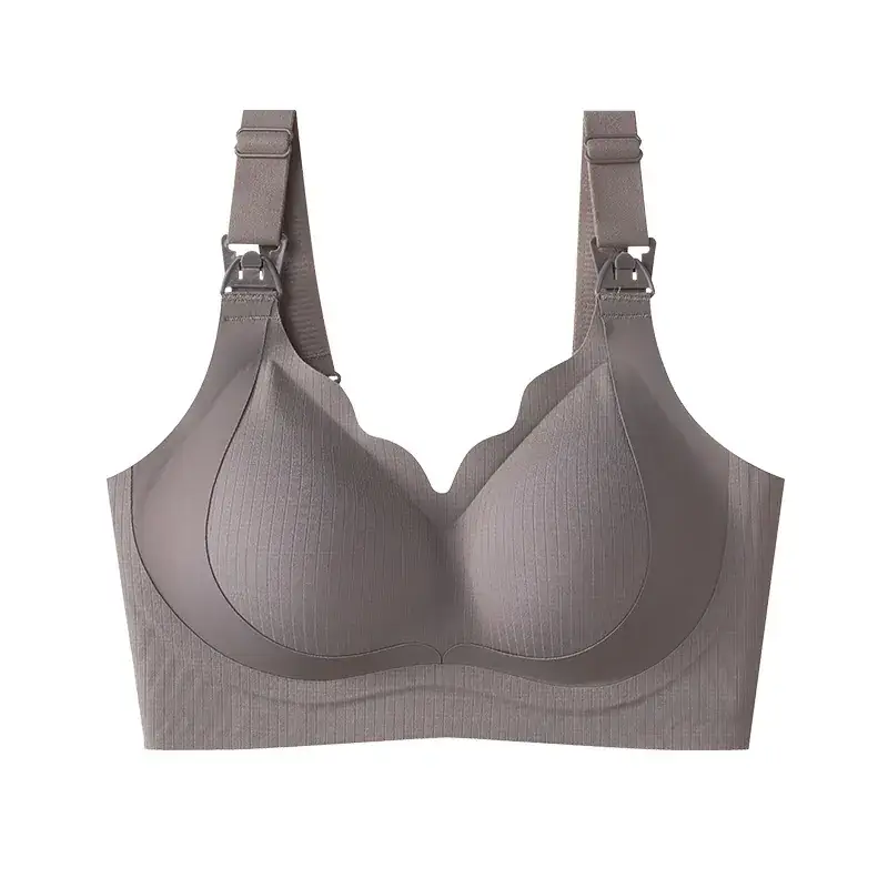 Traceless Jelly Soft Push-Up Bra for Big Chest DE Cup - Image 4