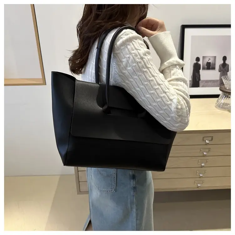 White Large Capacity Shoulder Bag for Women — feature 22