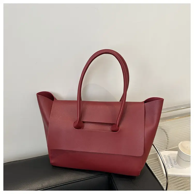 White Large Capacity Shoulder Bag for Women — feature 9