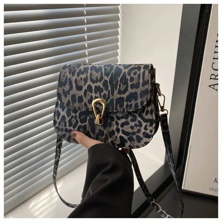 Leopard Print Shoulder Bag 2024 Autumn Winter New Korean Style — feature 11