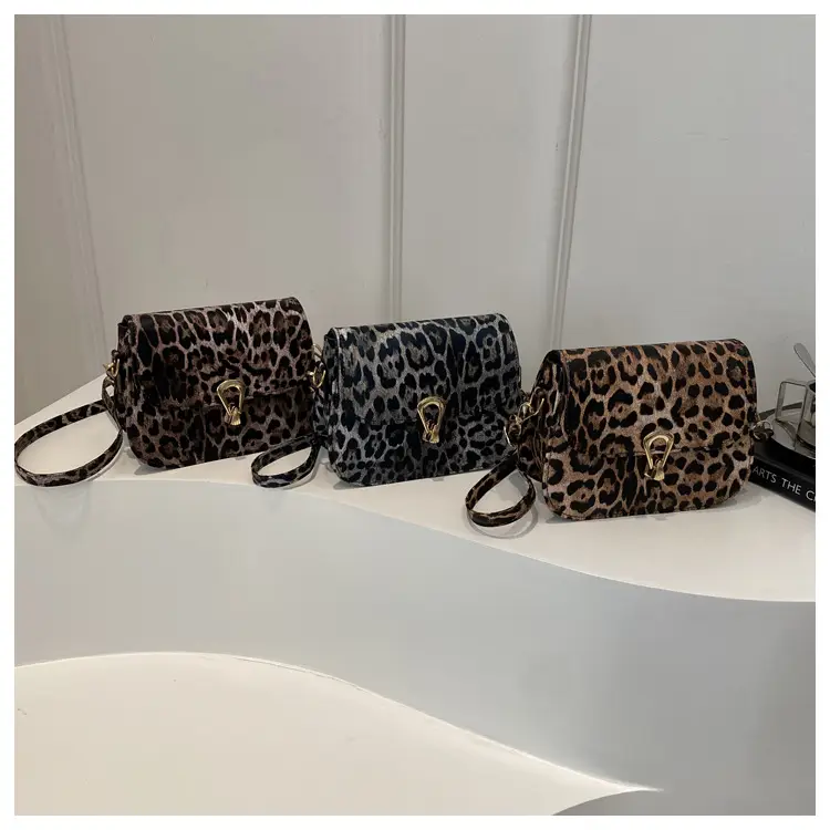 Leopard Print Shoulder Bag 2024 Autumn Winter New Korean Style — feature 8