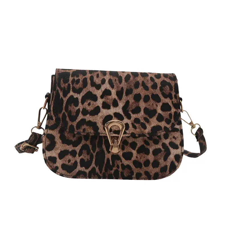 Leopard Print Shoulder Bag 2024 Autumn Winter New Korean Style - Image 3