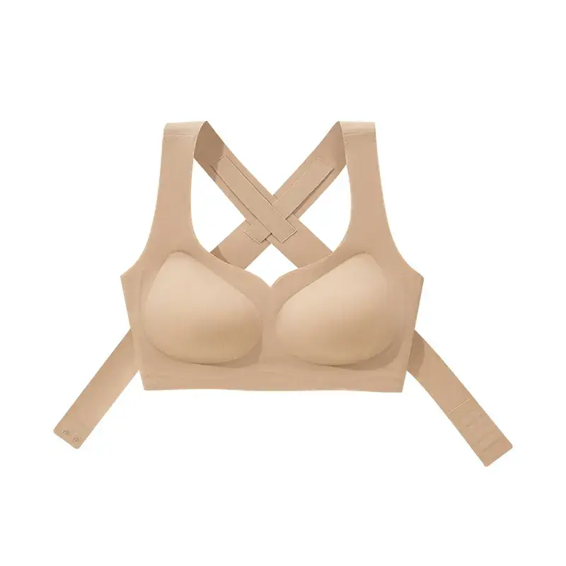 Invisible Back Cross Bra S to XL Soft Support - Image 9