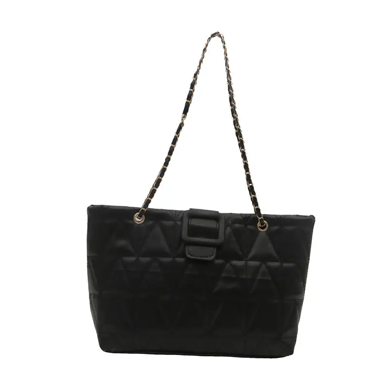Black Quilted Crossbody Bag for Women 2025 - Image 9