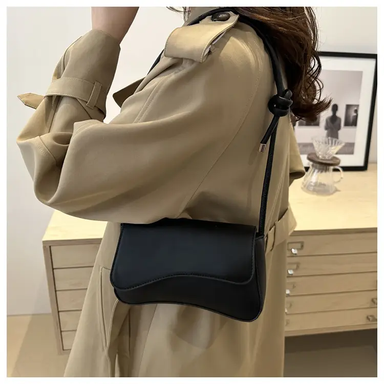 Women's Brown Square Shoulder Bag for Summer 2025 — feature 18