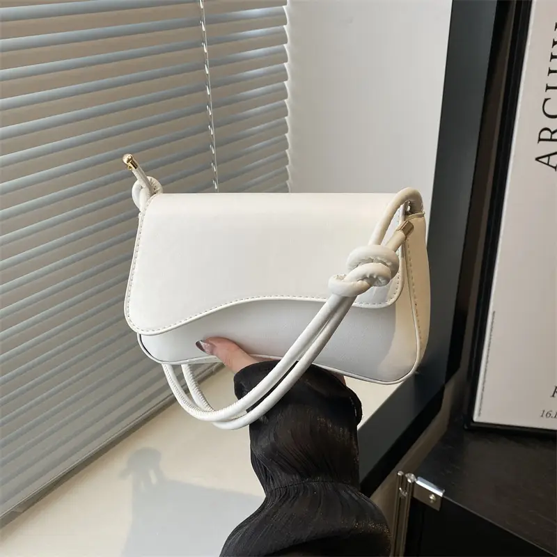 Women's Brown Square Shoulder Bag for Summer 2025 - Image 2