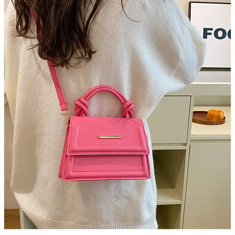 Women Square Crossbody Bag Beige High-End Western Style — feature 18