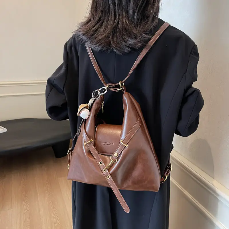 High-end Retro Women's Shoulder Bag 2024 New