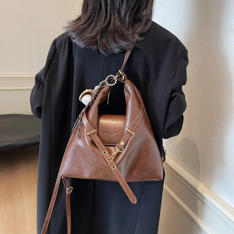 High-end Retro Women's Shoulder Bag 2024 New