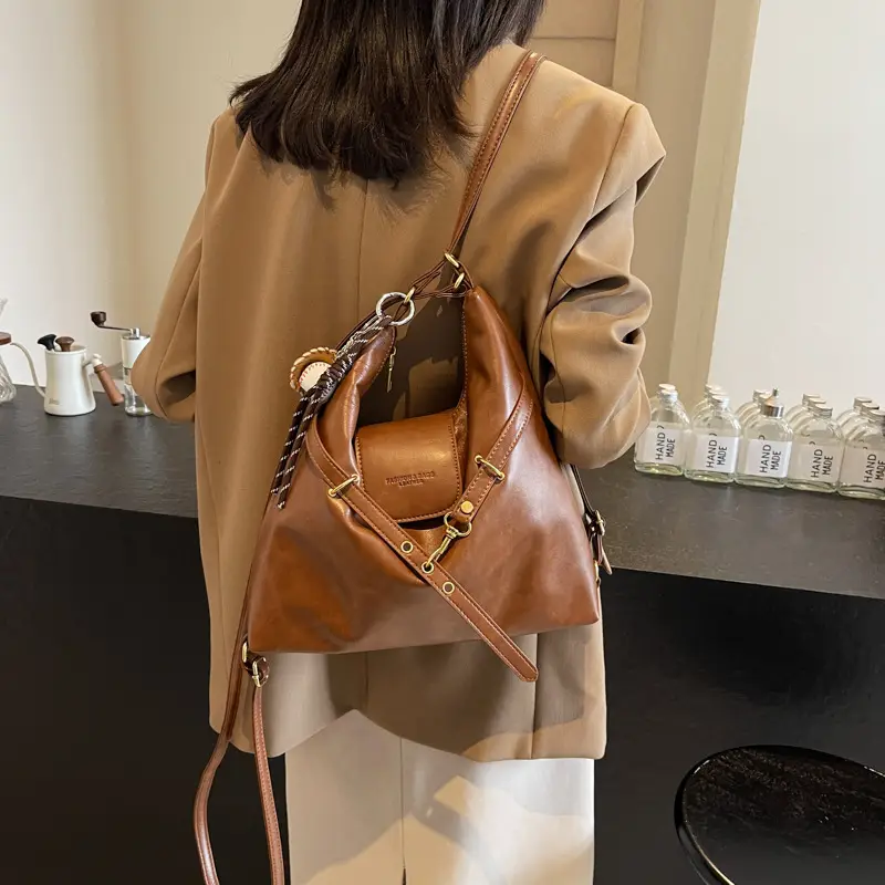 High-end Retro Women's Shoulder Bag 2024 New
