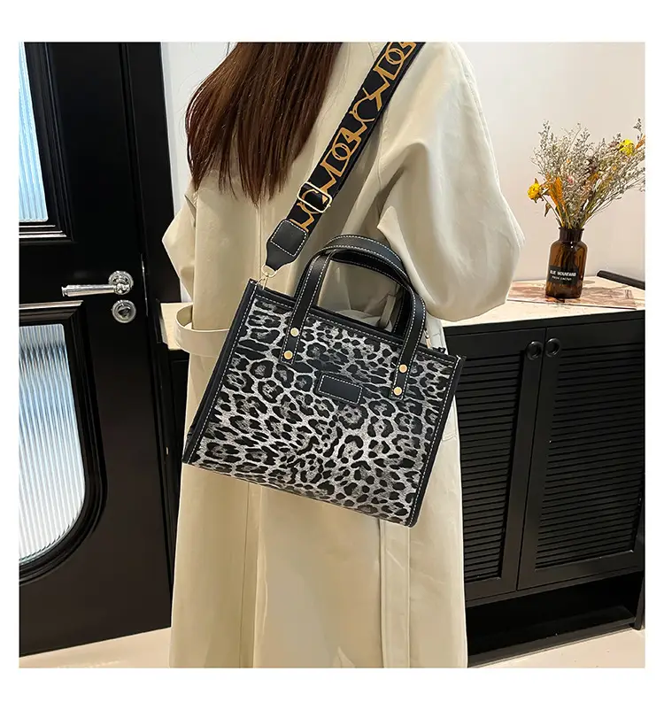Leopard Print Shoulder Bag 2024 New Autumn Winter Fashion — feature 10
