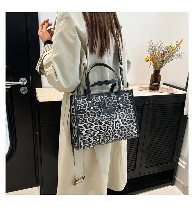 Leopard Print Shoulder Bag 2024 New Autumn Winter Fashion — feature 11