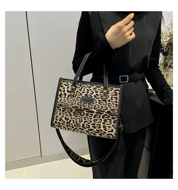 Leopard Print Shoulder Bag 2024 New Autumn Winter Fashion — feature 16