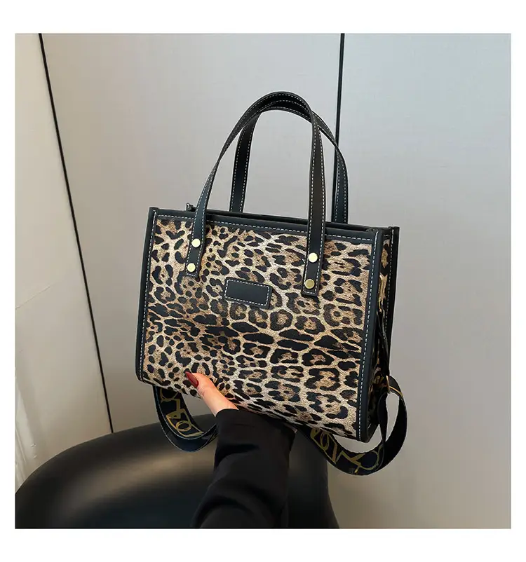 Leopard Print Shoulder Bag 2024 New Autumn Winter Fashion — feature 27
