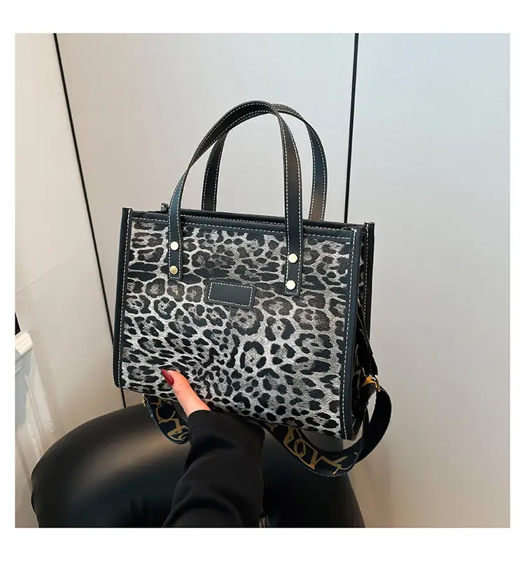 Leopard Print Shoulder Bag 2024 New Autumn Winter Fashion — feature 29