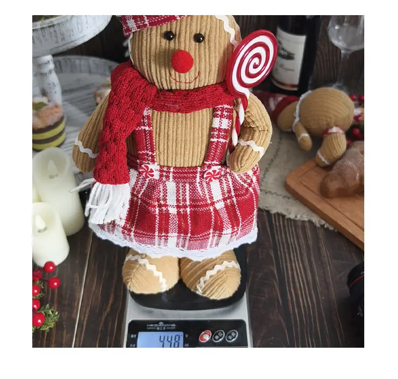 Cross-Country Christmas Gingerbread Doll Couple Set — feature 13