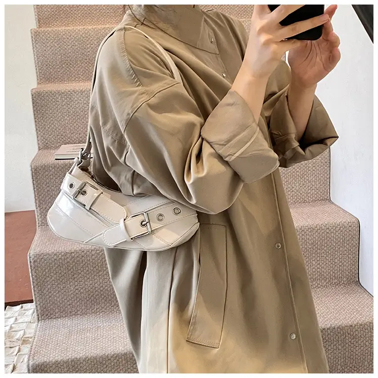 White Leather Shoulder Bag for Women 2025 — feature 14