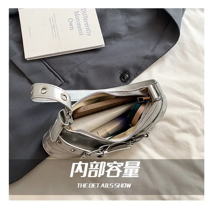 White Leather Shoulder Bag for Women 2025 — feature 2