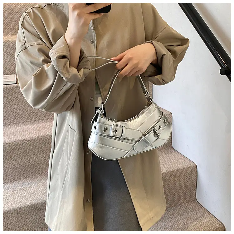 White Leather Shoulder Bag for Women 2025 — feature 6