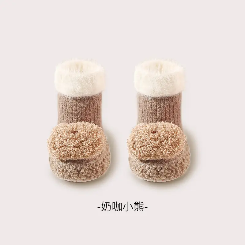 Baby Thickened Non-Slip Socks for Newborns 0-12 Months - Image 4