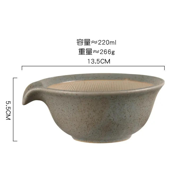 Japanese Ceramic Rice Paste Bowl with Grinding Stick - Image 2