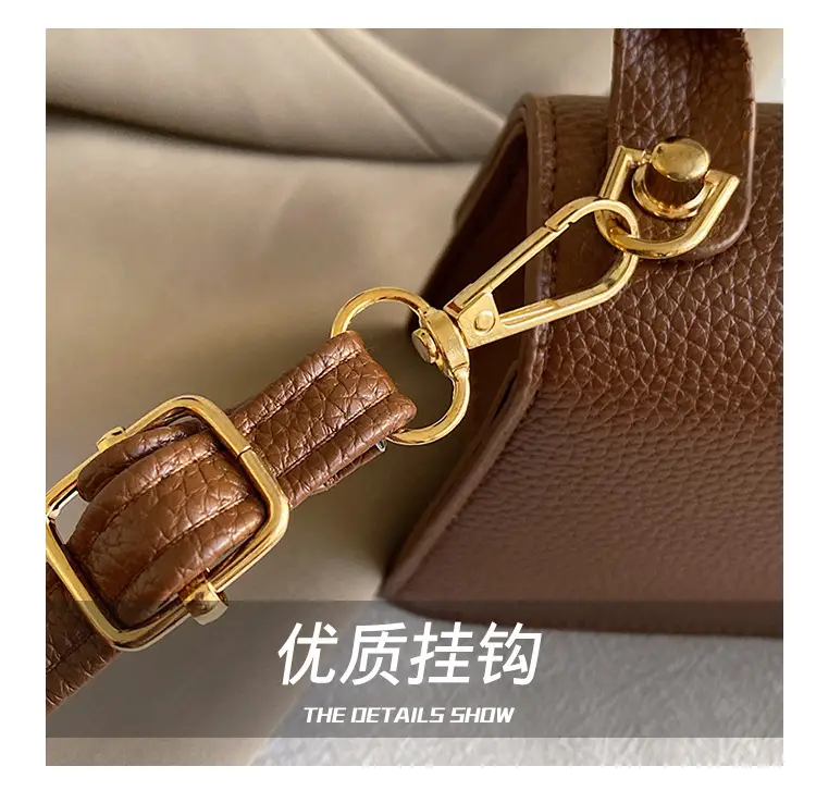 White Textured Mini Handbag for Women — feature 3