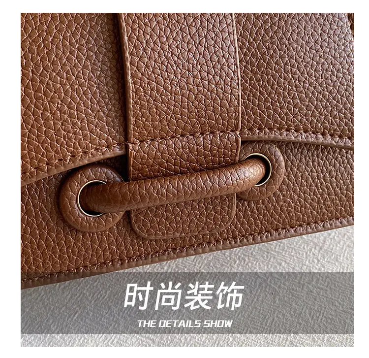 White Textured Mini Handbag for Women — feature 5