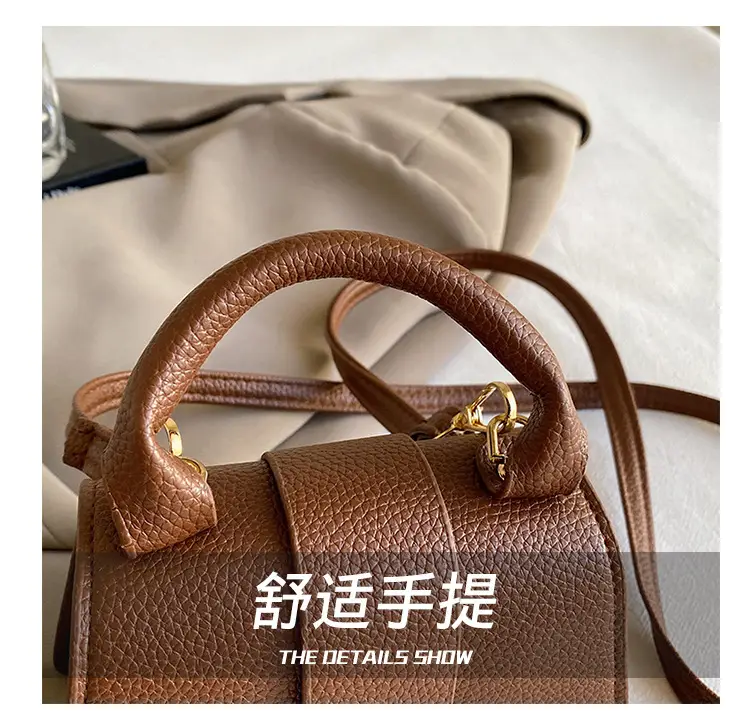 White Textured Mini Handbag for Women — feature 6