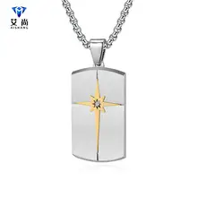 European American Cross Border Classic Hand of Fatima Pendant Necklace — feature 3