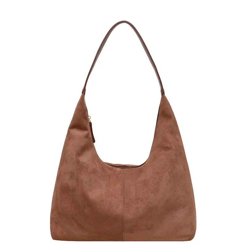 Vintage Maillard Tote Bag Shoulder Bag Brown New Casual - Image 4