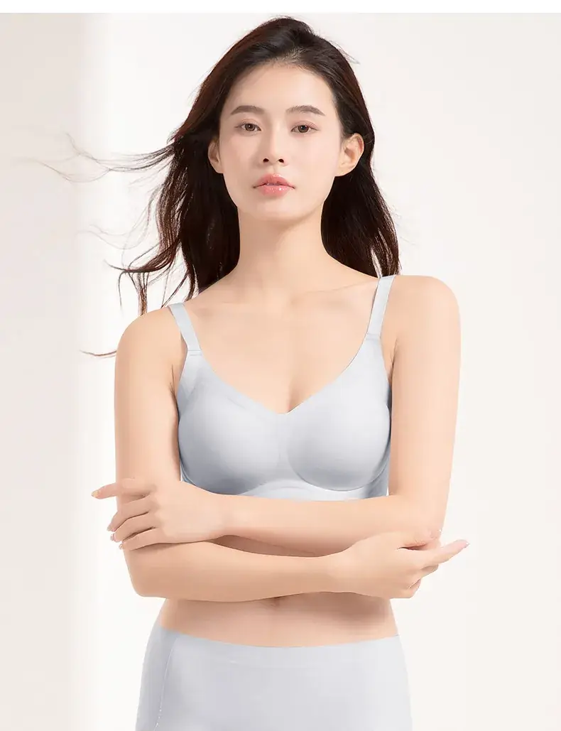 No Steel Ring Traceless Underwear Women's Small Chest Push-Up Large Upper Bra — feature 20