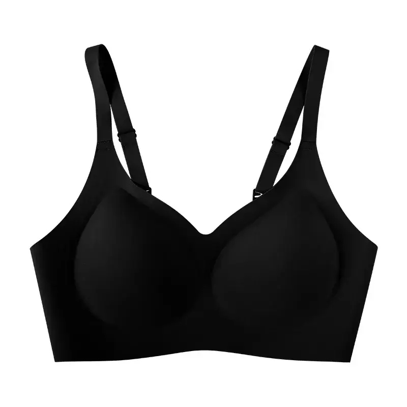 No Steel Ring Traceless Underwear Women's Small Chest Push-Up Large Upper Bra - Image 5
