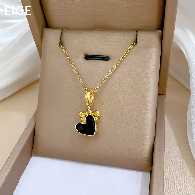 Love Puppy Paw Necklace for Women Gold Diamond Chain β feature 6