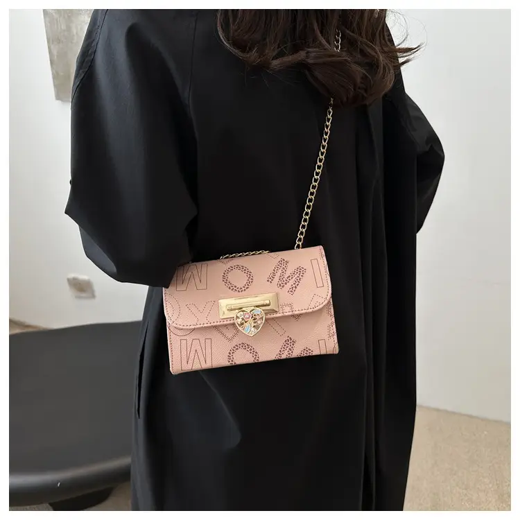 Pink Chain Shoulder Bag for Women 2024 — feature 19
