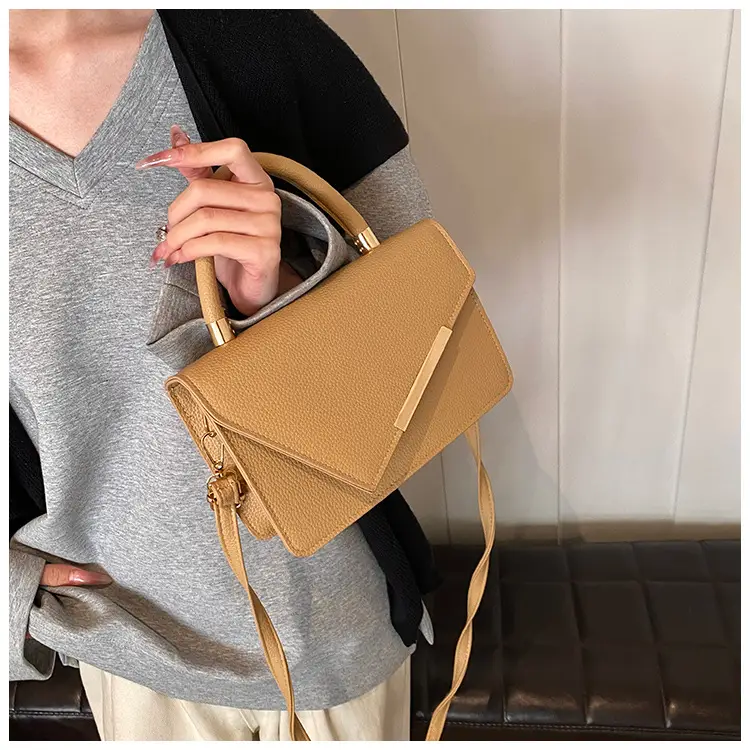 Women's Tan Crossbody Bag 2024 New Trendy All-match — feature 18