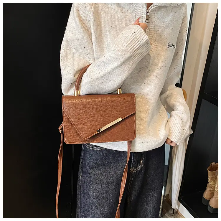 Women's Tan Crossbody Bag 2024 New Trendy All-match — feature 8