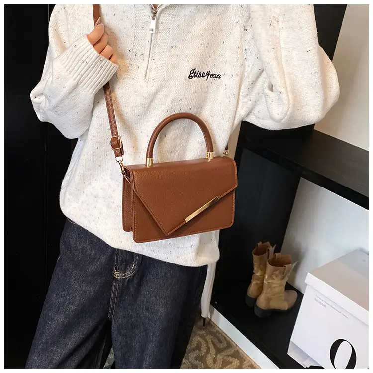 Women's Tan Crossbody Bag 2024 New Trendy All-match — feature 9