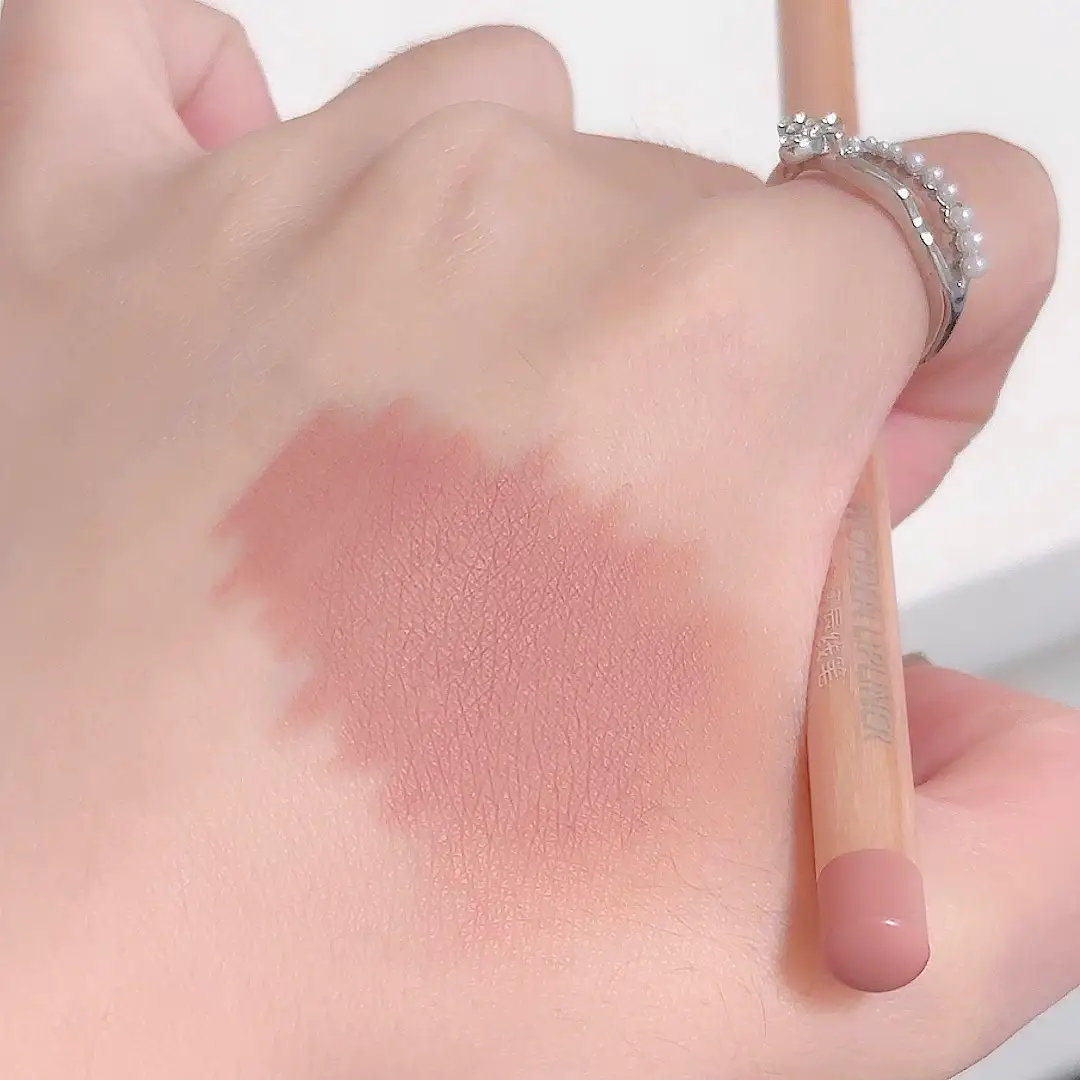 sweetmint Wooden Lip Liner Matte Natural Doodle Lip Makeup Low Saturation Nude Lip Liner Novice — feature 4