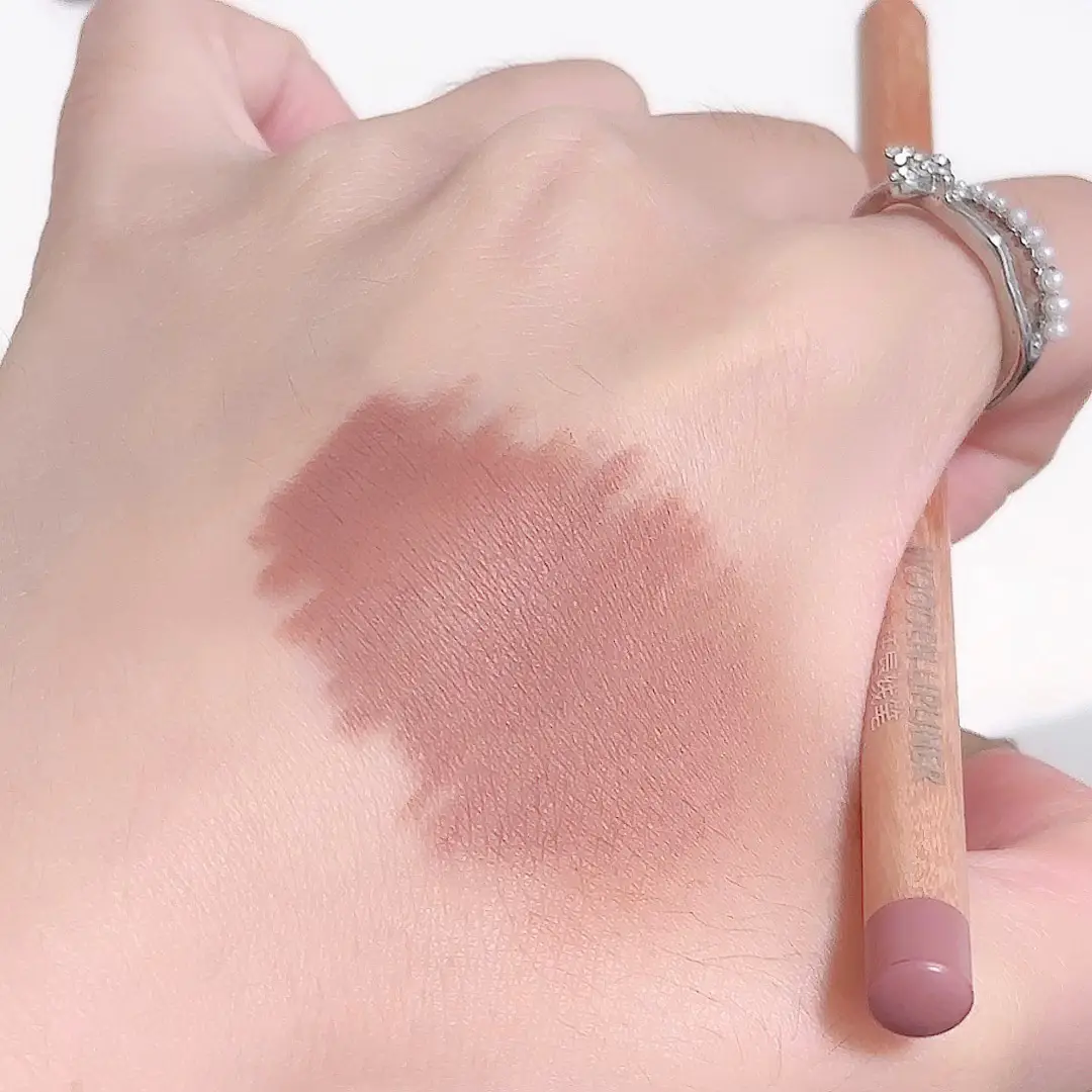 sweetmint Wooden Lip Liner Matte Natural Doodle Lip Makeup Low Saturation Nude Lip Liner Novice — feature 8