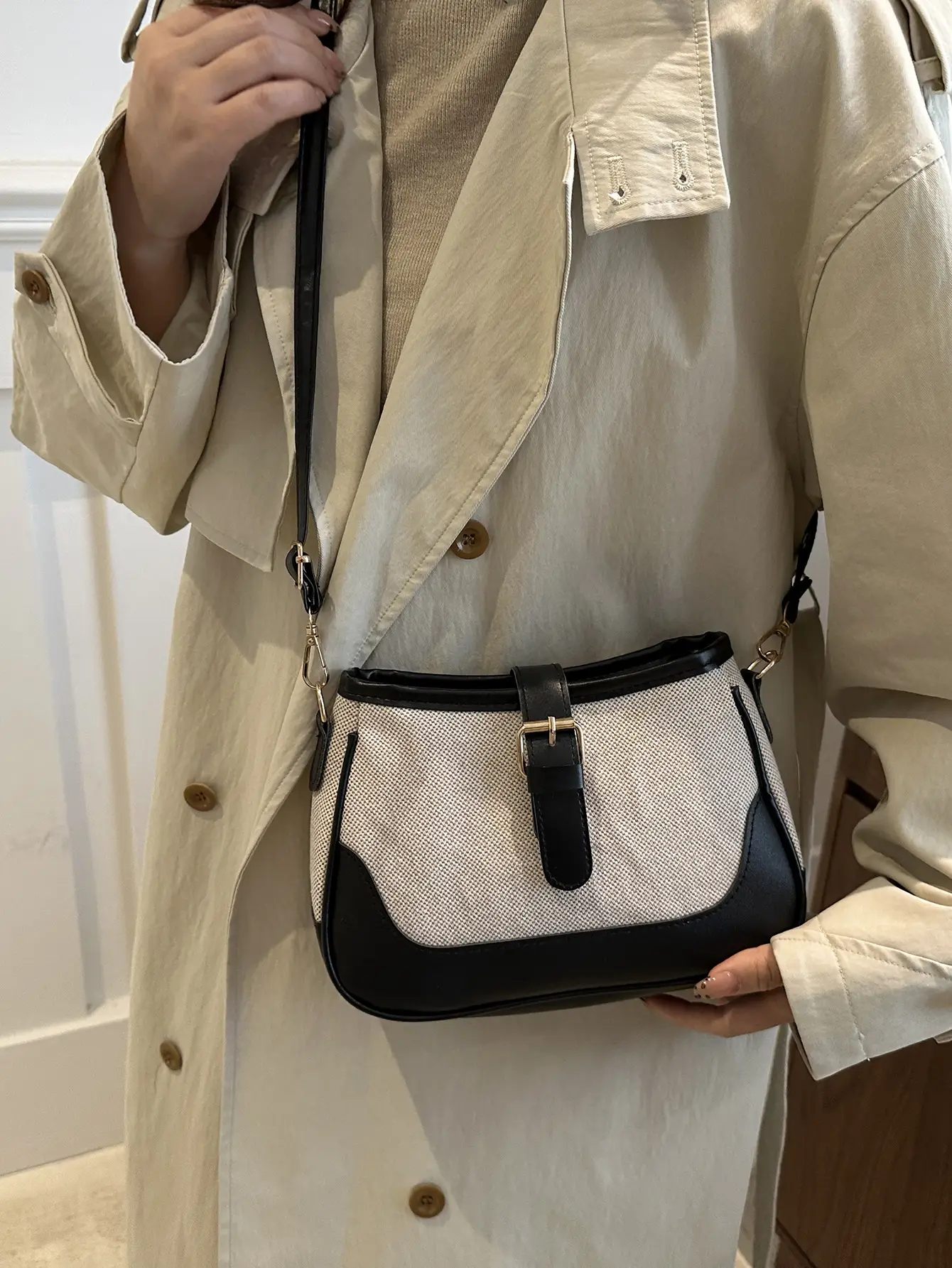 Women's New Fashion Shoulder Bag 2024 All-match Ins Textile - Image 7