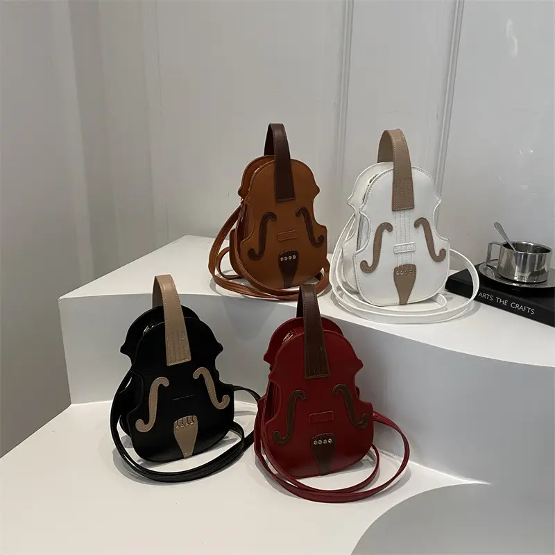 Women's Creative Violin Bag 2024 All Colors Shoulder Crossbody - Image 8