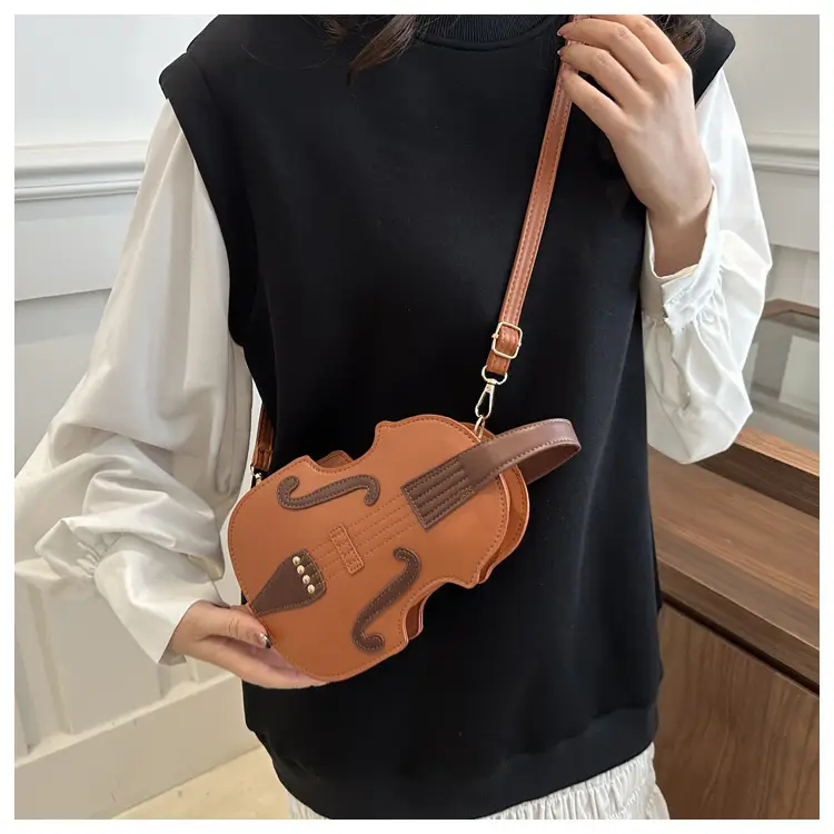 Women's Creative Violin Bag 2024 All Colors Shoulder Crossbody — feature 14