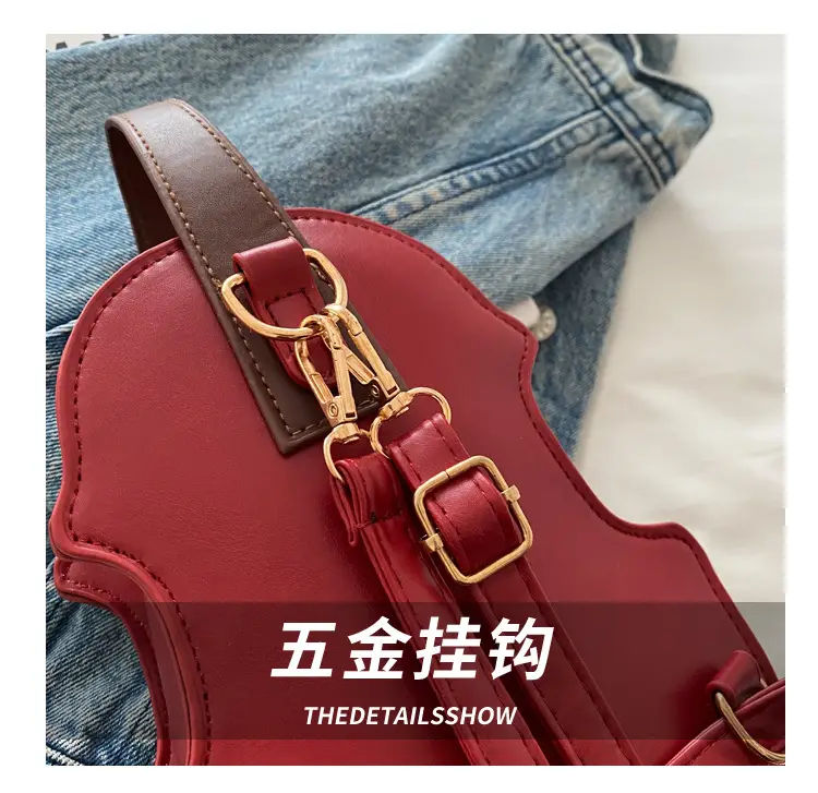Women's Creative Violin Bag 2024 All Colors Shoulder Crossbody — feature 5